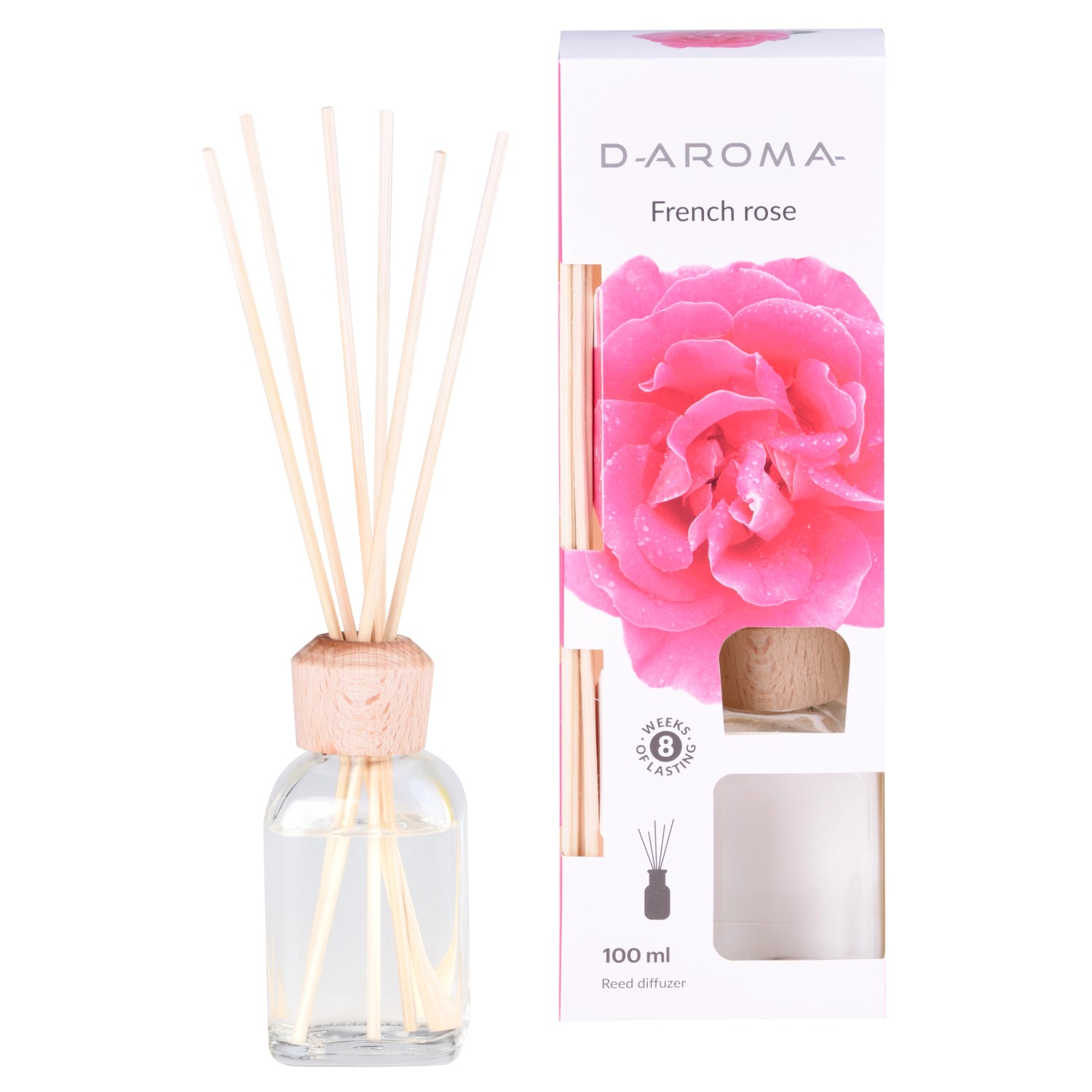 D-Aroma Vonná stébla růže, 100 ml