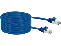 Schwaiger Síťový kabel CAT8 (S/FTP) RJ45, modrá, 10 m