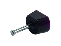 Hettich Podpěra police s hřebíkem, hnědá, 14,5 x 7,5 cm, 20 ks