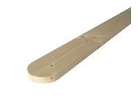 ASKO Plotovka ze smrkového dřeva, zakulacený konec, 19 x 92 x 800 mm