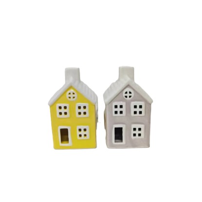 Boltze Stojací dekorace domeček různé druhy 11 x 5,8 x 6,3 cm, 1 ks