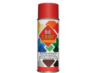 hitcolor Dekorativní lak ve spreji hedvábný lesk RAL 3000 ohnivě červený 400 ml