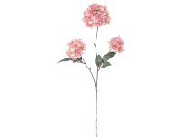 Umělá hortenzie růžová 85 cm