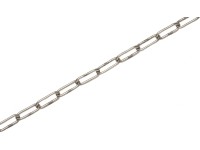 LUX-TOOLS Řetěz dlouhočlánkový kulatý nerezový, pr. 3 mm - metráž