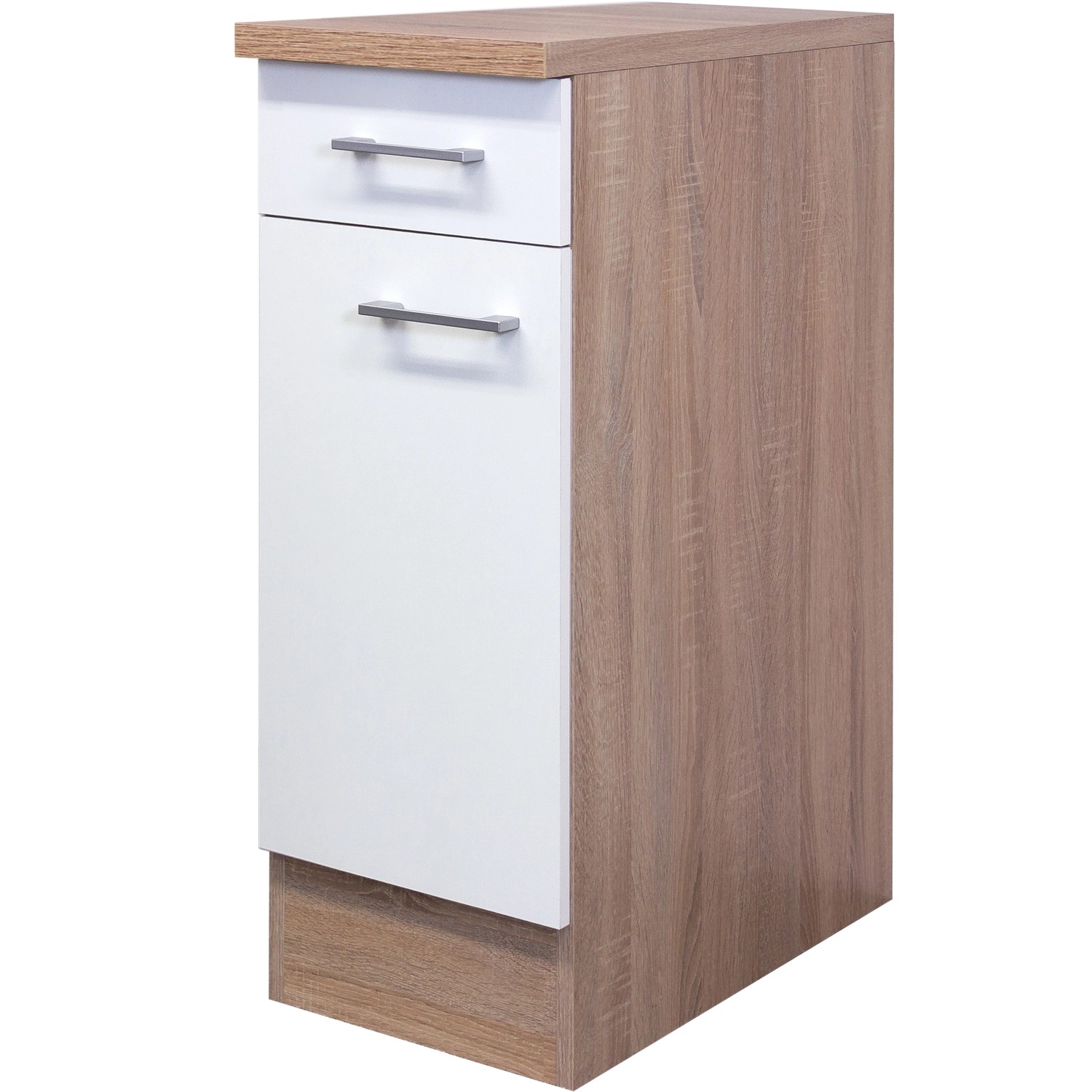 Flex-Well Kuchyňská skříňka Florida spodní, zásuvky + dvířka, 30 x 85 x 57,1 cm