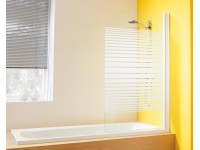 OBI Vanová zástěna Lepini I bílá