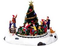 Lemax Vánoční dekorace Snta´s Kiddie Train 17 x 23 x 18 cm