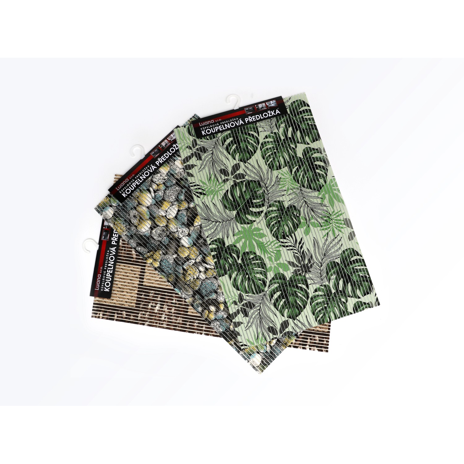 LUANA Pěnová koupelnová předložka Aquamat, různé druhy, 50 x 80 cm, 1 ks