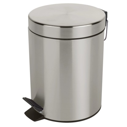 Spirella Nášlapný odpadkový koš Sydney kov kartáčovaný 5 l