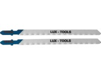 LUX-TOOLS Listy přímočaré pily na kov upínání T dlouhé, 2 ks