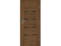 Voster Rámové falcové interiérové dveře VINCI 10 NERO 3D.f. ořech Palermo 60 P