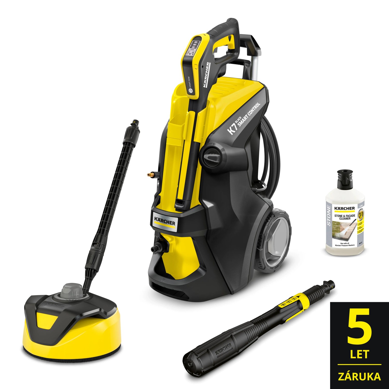 Kärcher Vysokotlaký čistič K 7 Smart Control Home T5 Black