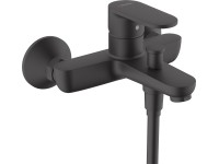 Hansgrohe Páková nástěnná vanová baterie Vernis Blend, rozteč 150 mm, černá