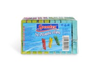 Spontex Kolíčky na prádlo plastové, 50 ks
