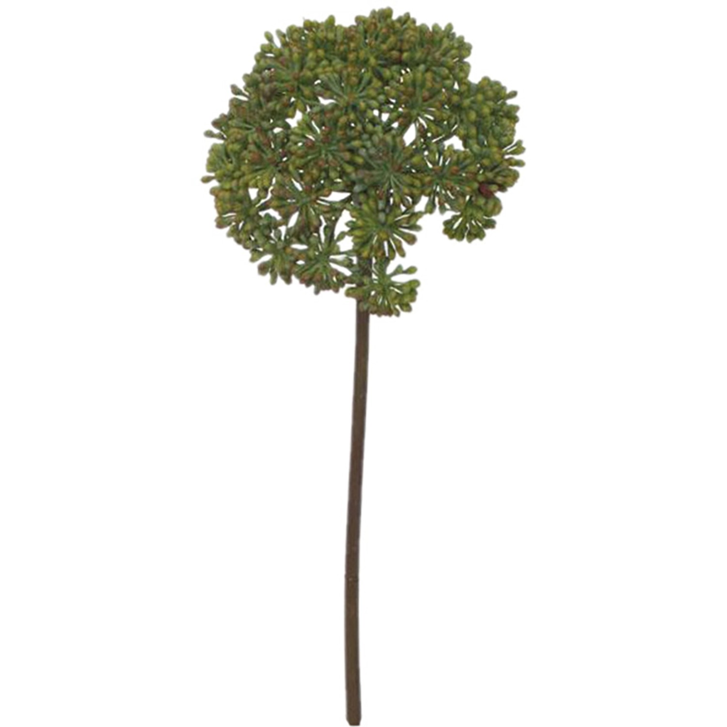 Umělý rozchodník koule 53 cm zeleno-hnědá