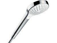 Hansgrohe Ruční sprcha Croma Select S Vario, 3 proudy, bílá/chrom, pr. 110 mm