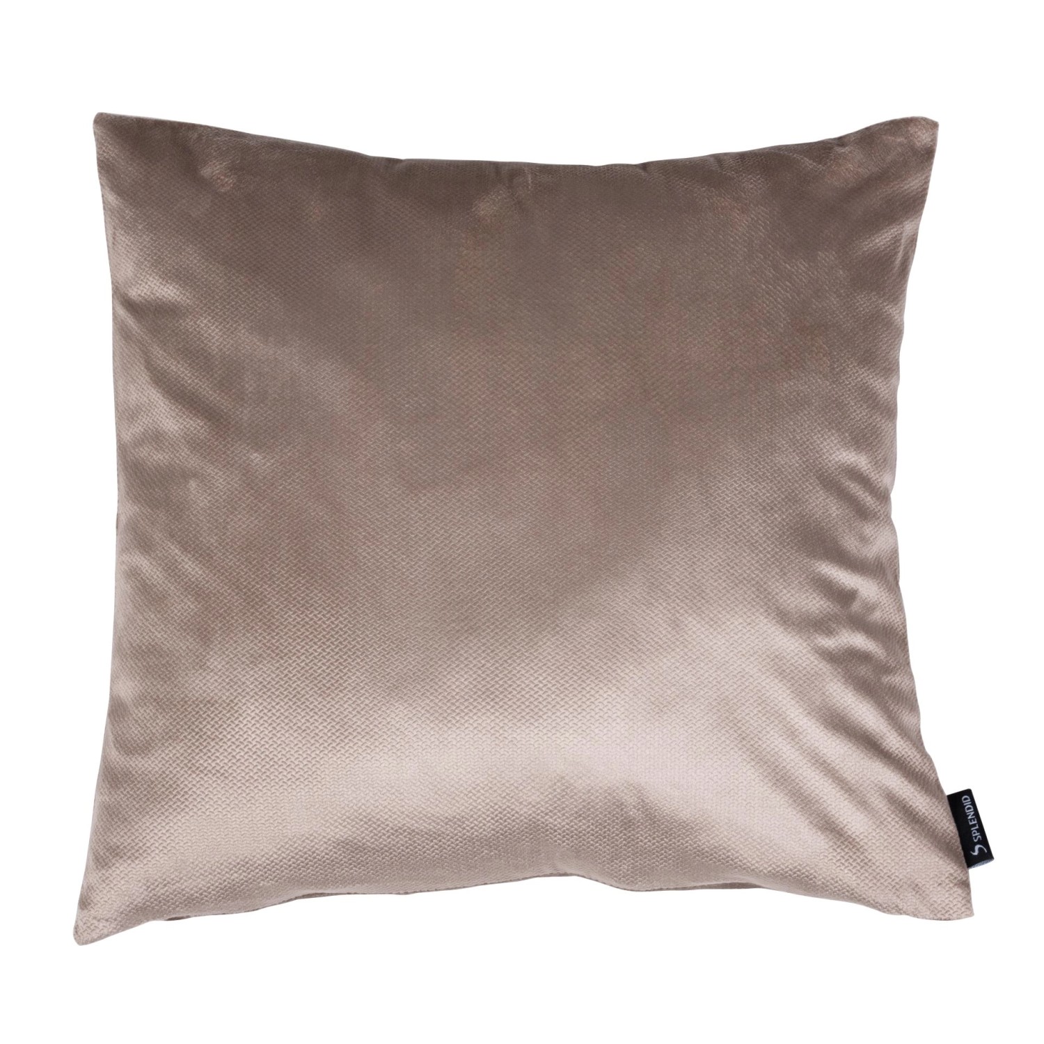 SPLENDID Polštář dekorativní GRATER šedohnědý 45 x 45 cm