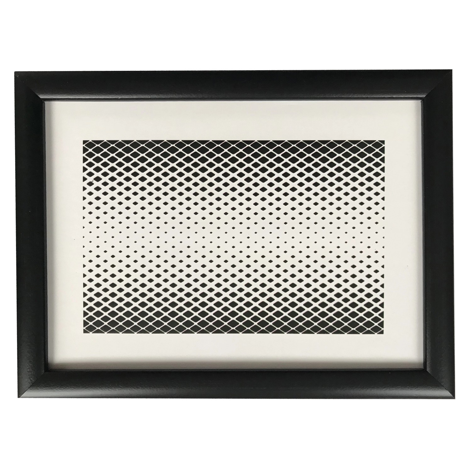 Bondecor Fotorámeček plastový, lišta 16/11 mm, černý, 24 x 30 cm