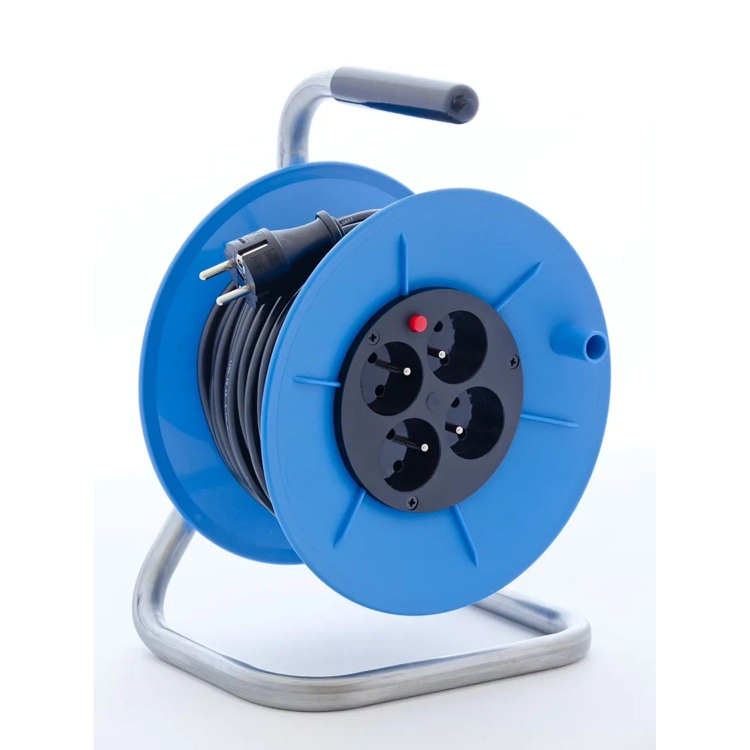 Munos Kabelový naviják BASIC 4 x 2P+PE a kabel H05VV-F3G1,5, 30 m