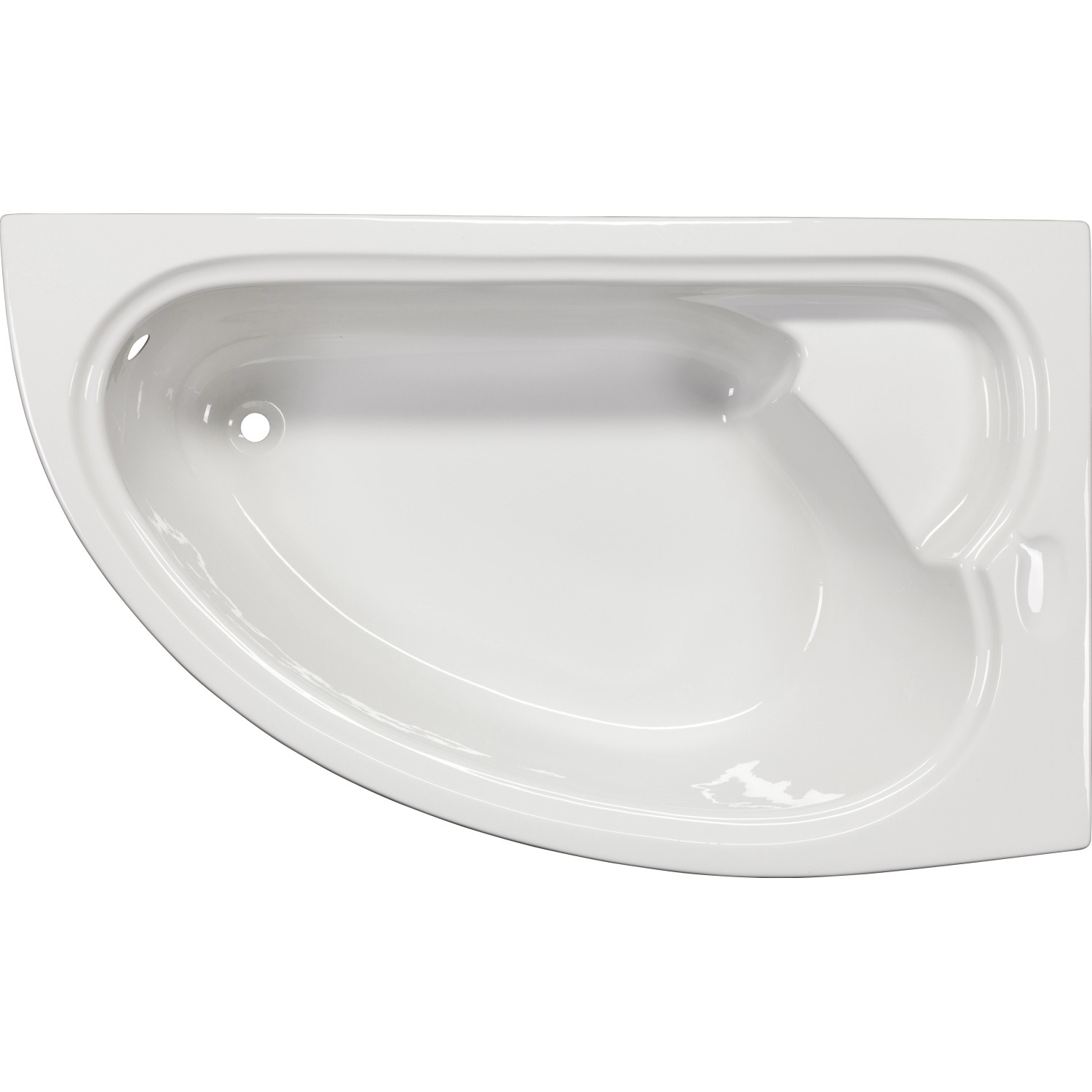 Sanotechnik Rohová vana Liverpool 415000, 165 x 95 x 45,5 cm