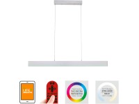 Just Light. Závěsné LED světlo LOLAsmart Nila, RGB+2700-5000K+ovl., 121 x 120 cm Just Light. Závěsné LED světlo LOLAsmart Nila, RGB+2700-5000K+ovl., 121 x 120 cm