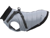 Trixie Kabátek s postrojem pro psy Pontis, šedý, vel. XXS: 24 cm