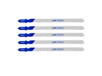 LUX-TOOLS Bimetalový pilový list do přímočaré pily Vario upínání T, 110 mm, 5 ks