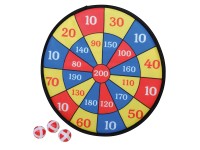 Happy People Terč na suchý zip se 3 míčky, pr. 37 cm Happy People Terč na suchý zip se 3 míčky, pr. 37 cm