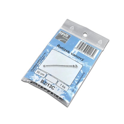 Náhradní řetízek k zátkám pro umyvadlo 50 cm