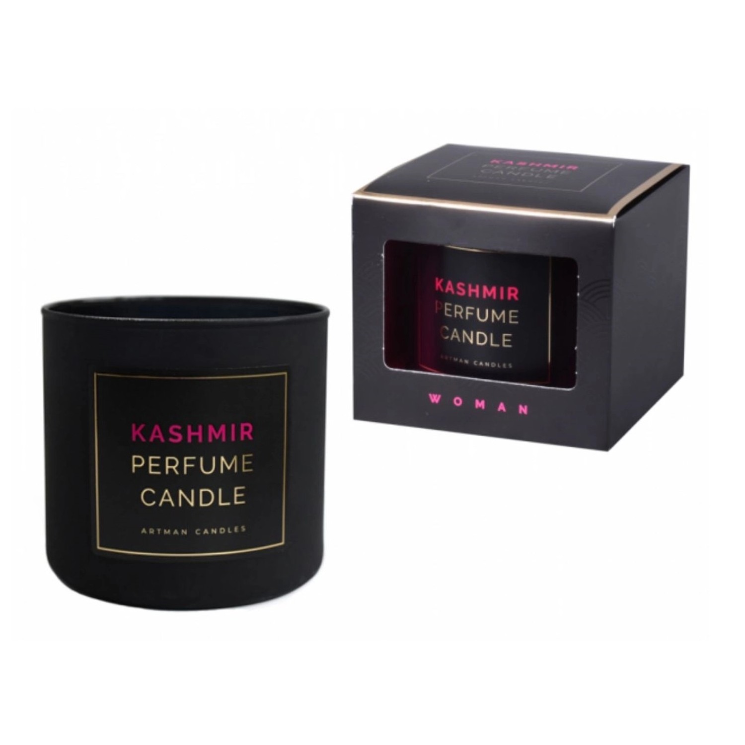 Artman Candles Vonná svíčka ve skle Kashmir pro ženy, 400 g