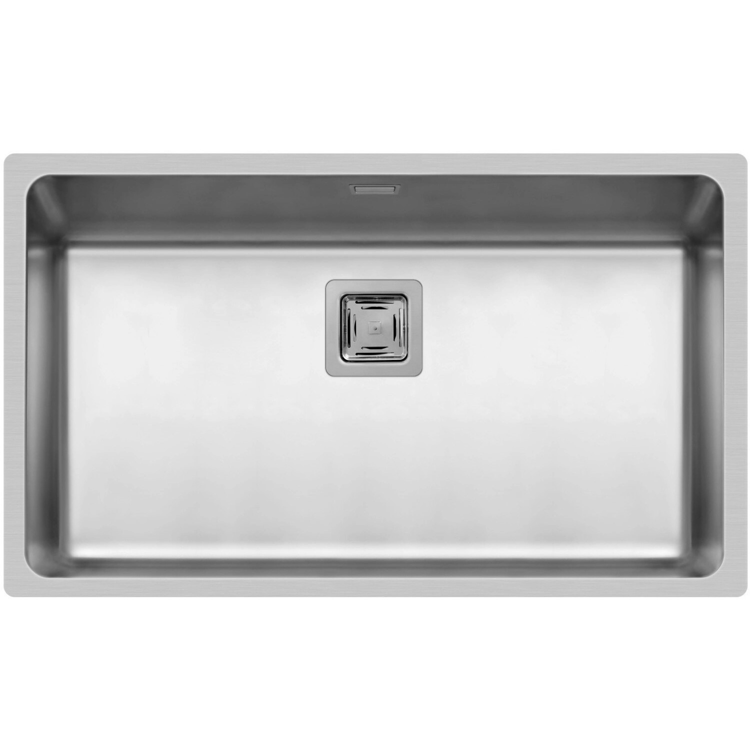 PYRAMIS Nerezový dřez pro spodní montáž LYDIA 1B hladký, 70 x 40 cm