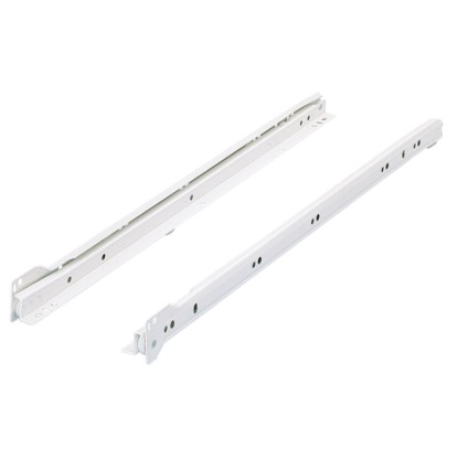 Hettich Částečný rolničkový výsuv FR 302, 20 kg, bílá, 250 mm