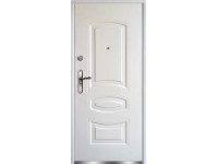 O.K. Doors Venkovní ocelové vchodové dveře RA13-02, bílé, 90 P