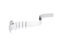 Gardinia Záclonová kolejnička Flexline, bílá, 700 cm