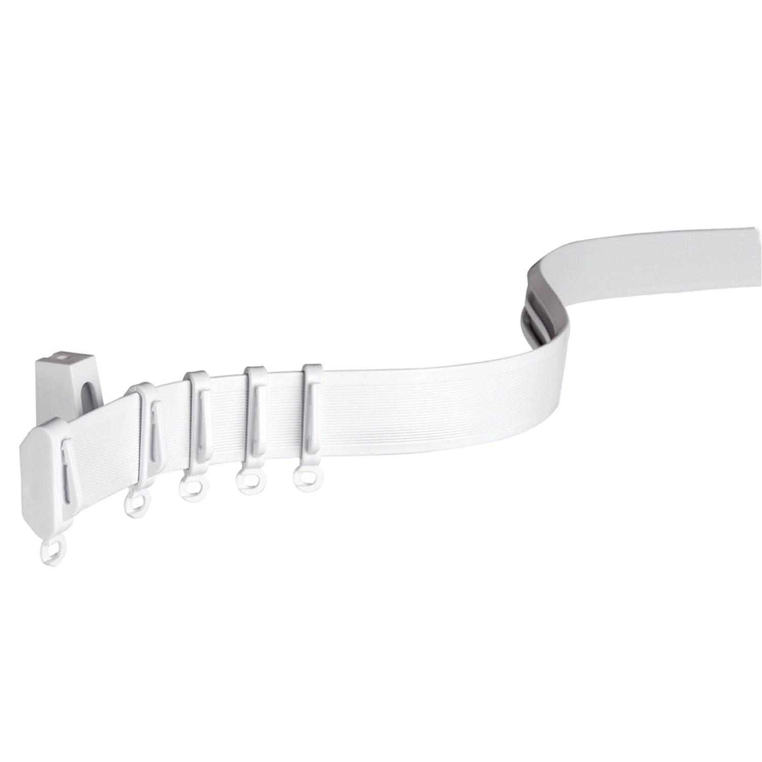 Gardinia Záclonová kolejnička Flexline, bílá, 700 cm