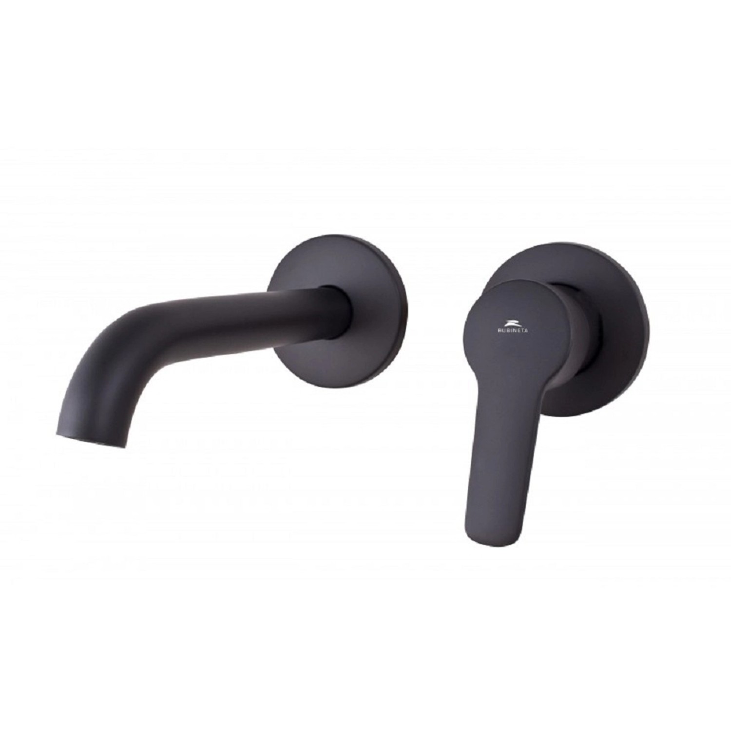 Rubineta Podomítková umyvadlová baterie Torino-1F, černá