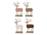 Boltze Dekorativní figurka jelena různé druhy 5 x 13 x 23 cm, 1 ks
