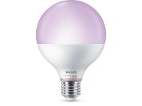 Philips Smart LED žárovka E27 G95, 11 W, 1055 lm, RGBW 2200K-6500 K