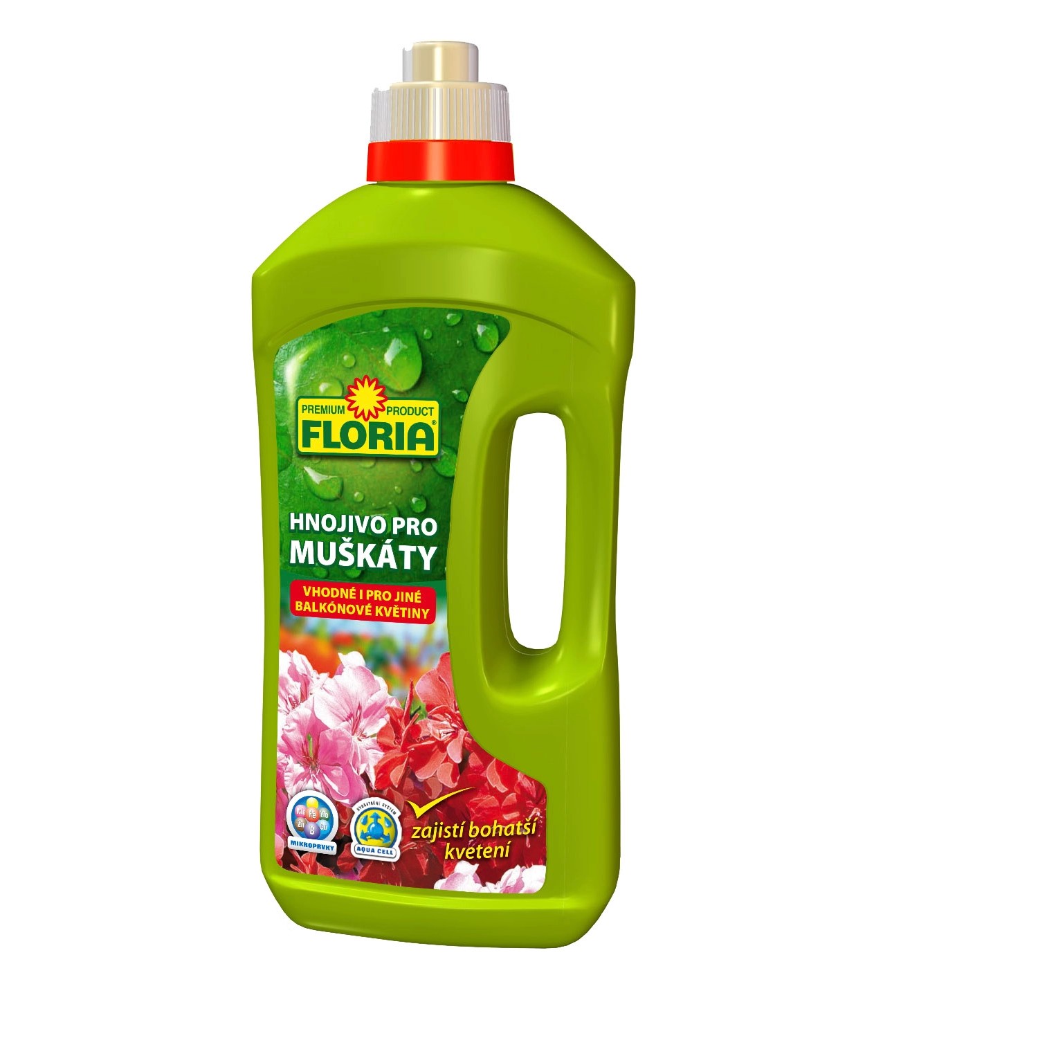 Floria - Kapalné hnojivo pro muškáty 1 l