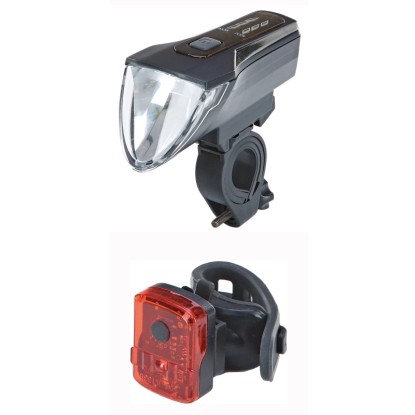 Prophete Sada osvětlení na kolo s OSRAM LED, 70/35/20 Lux