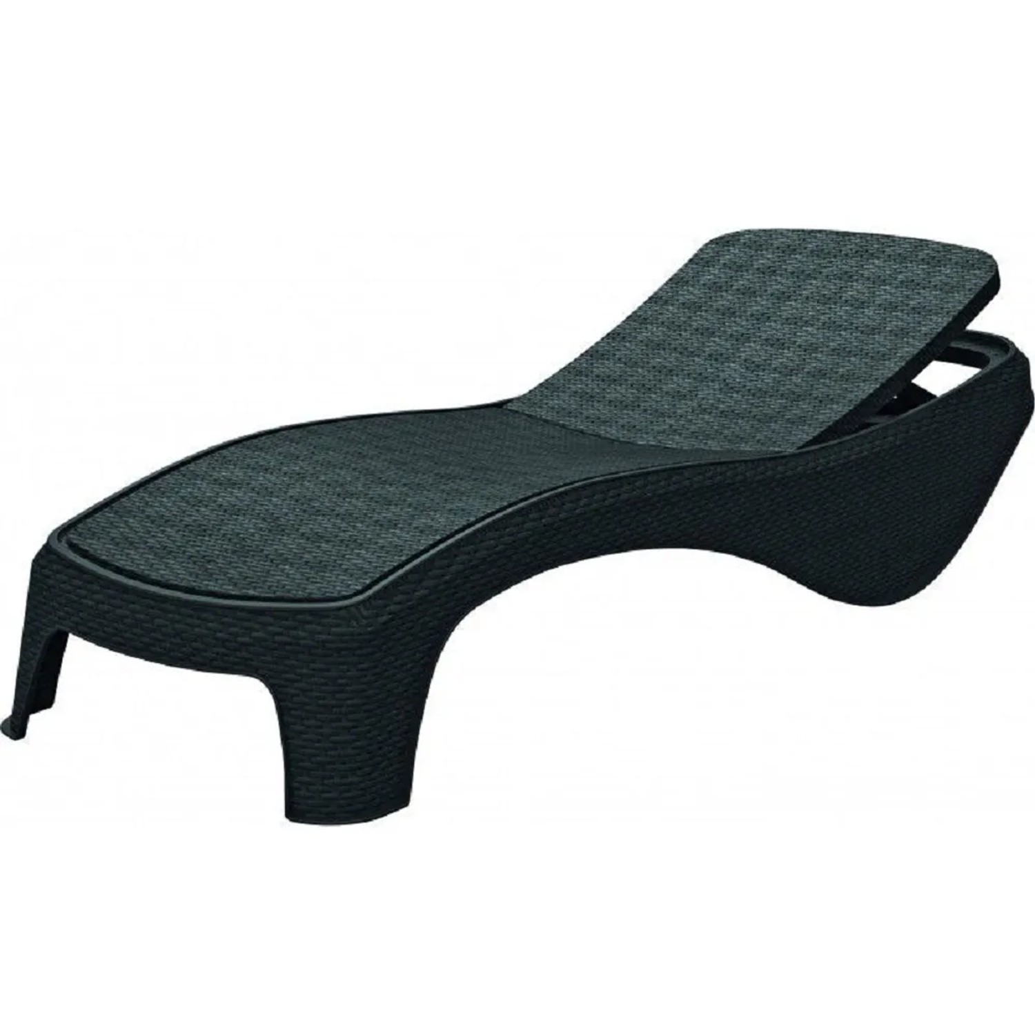 Keter Lehátko Atlantic, grafit, 197 x 74 x 36 cm