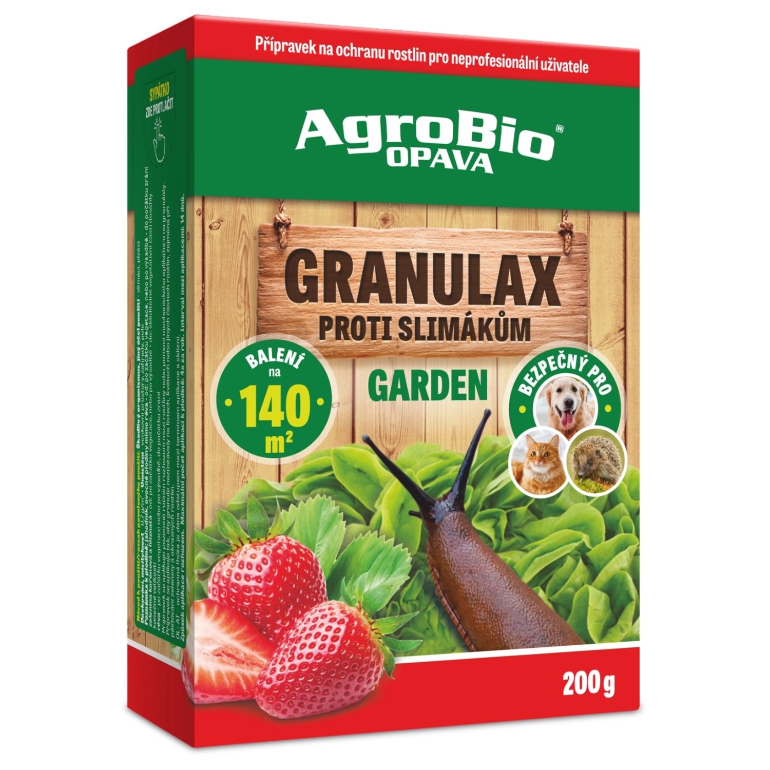 AgroBio Opava GRANULAX proti slimákům Garden, 200 g