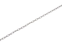 LUX-TOOLS Řetěz dlouhočlánkový kulatý pozinkovaná ocel, černý, pr. 2 mm - metráž