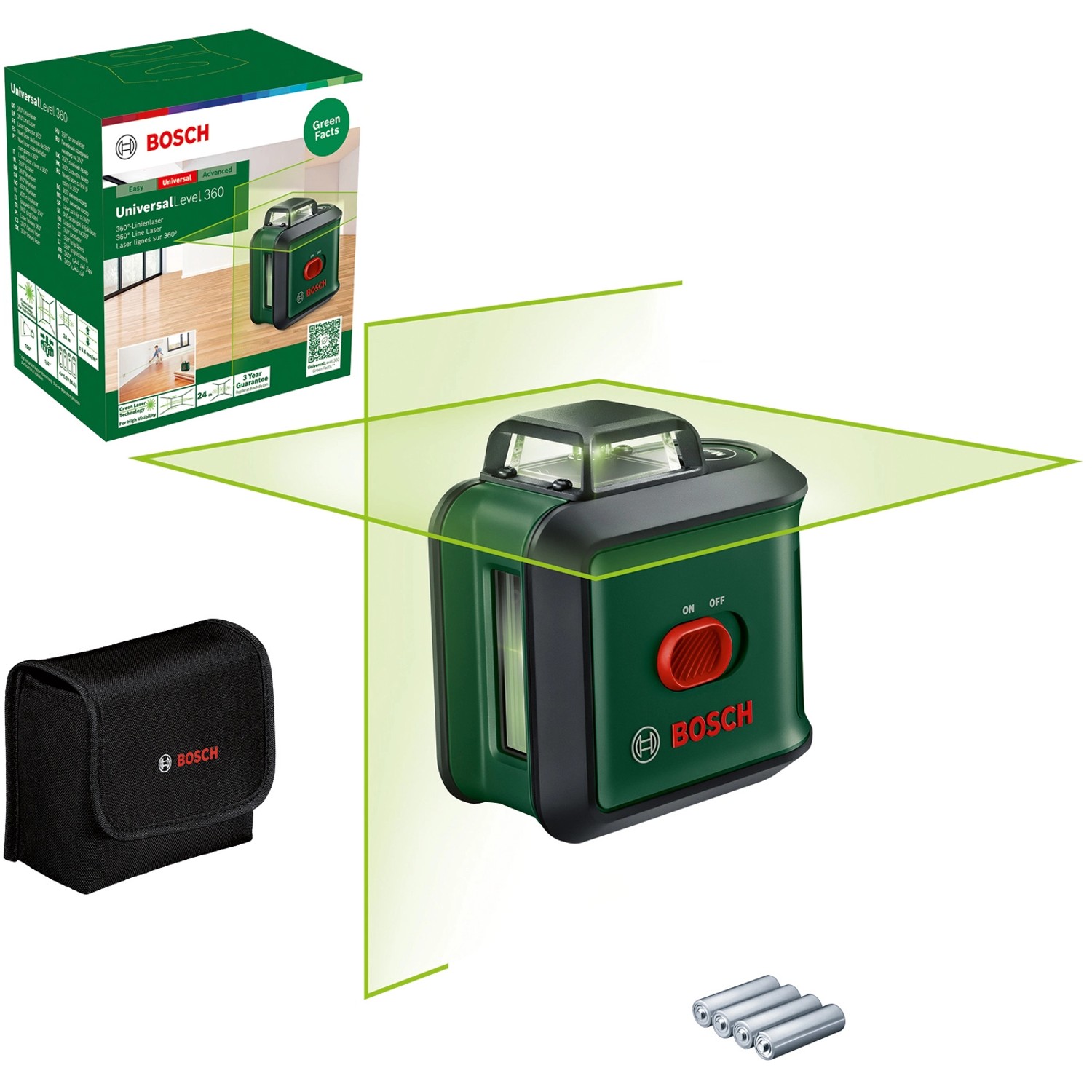 Bosch Křížový laser UniversalLevel 360