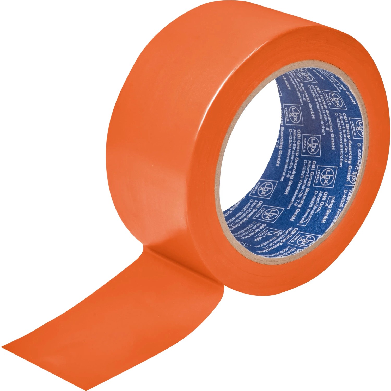 LUX-TOOLS PVC páska oranžová, 50 mm x 33 m