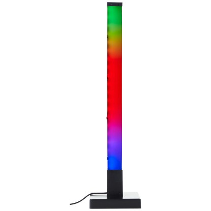 Brilliant LED stolní lampa Neele černá 3 W, 65 lm, RGB, 50 x 12,5 x 12,5 cm