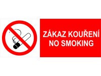 Tabulka Zákaz kouření 210 mm x 80 mm