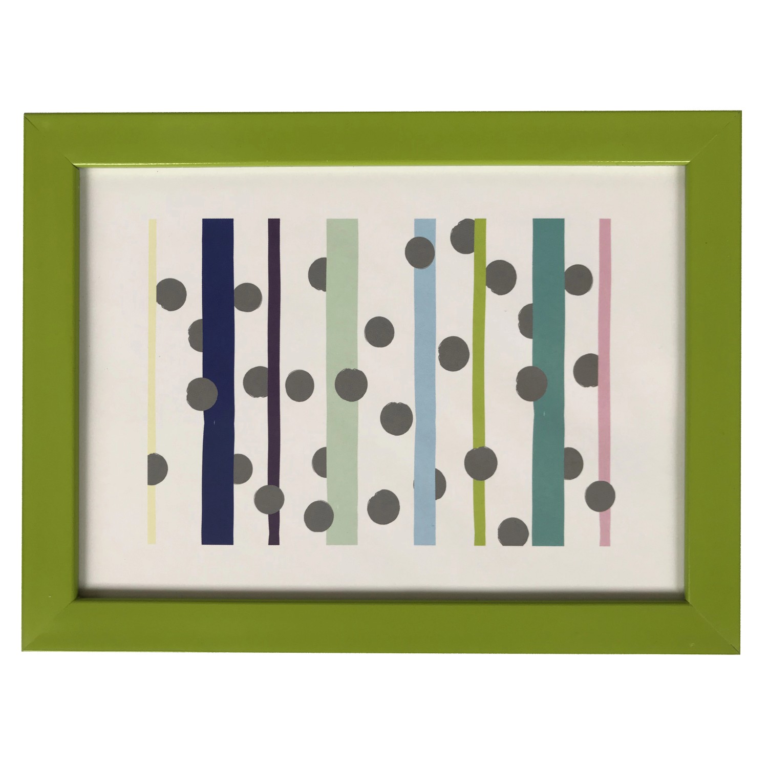 Bondecor Fotorámeček plastový, lišta 16/11 mm, zelený, 24 x 30 cm