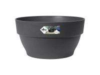 Elho Květináč Vibia Campana Bowl, antracitová, pr. 34 x 17 cm