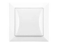 Vypínač 1 pólový Pola IP44, bílá